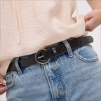 25MM Leather Inlay Belt