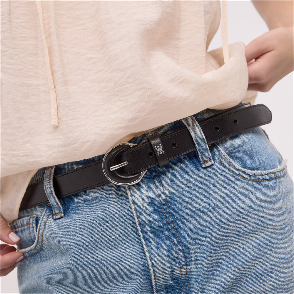 25MM Leather Inlay Belt