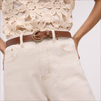 25MM Leather Inlay Belt