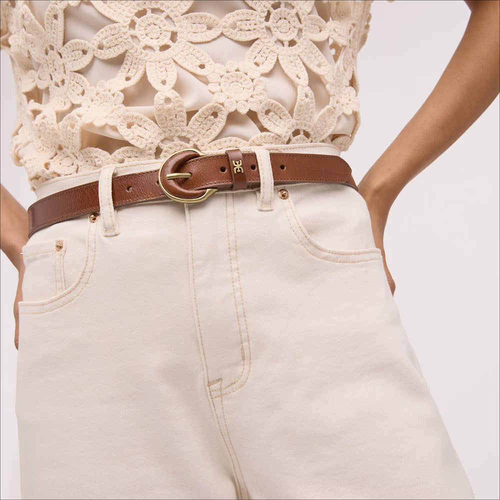 25MM Leather Inlay Belt
