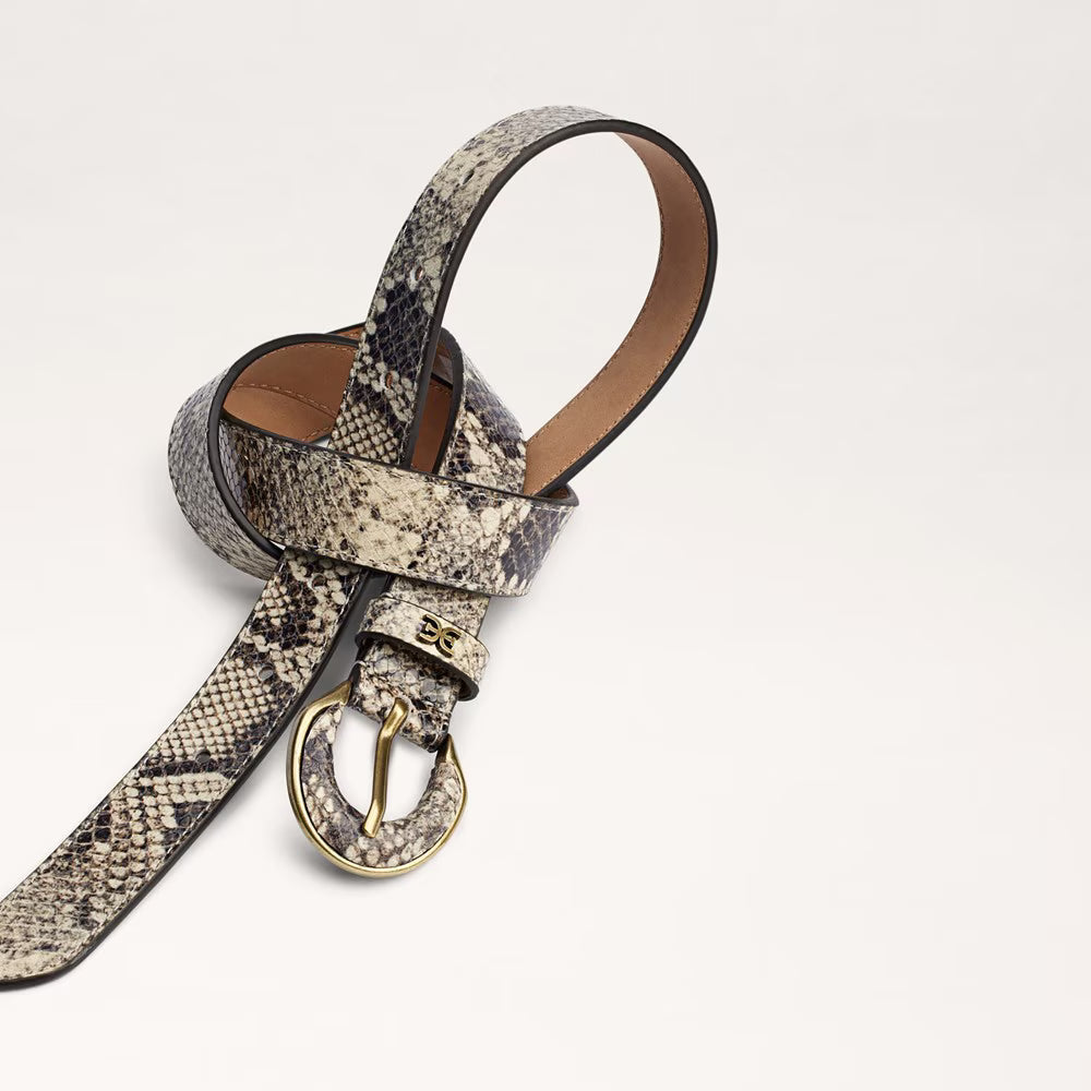 25MM Leather Inlay Belt