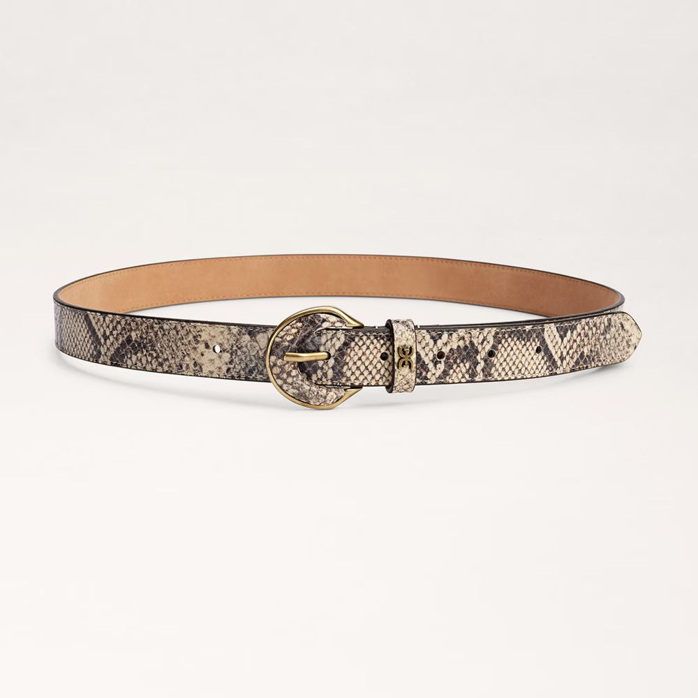 25MM Leather Inlay Belt
