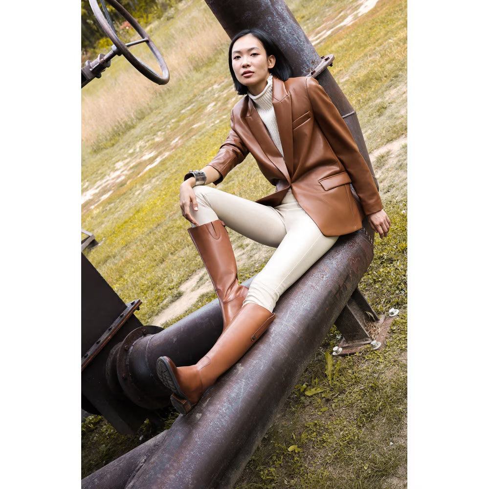 Penny Leather Riding Boot